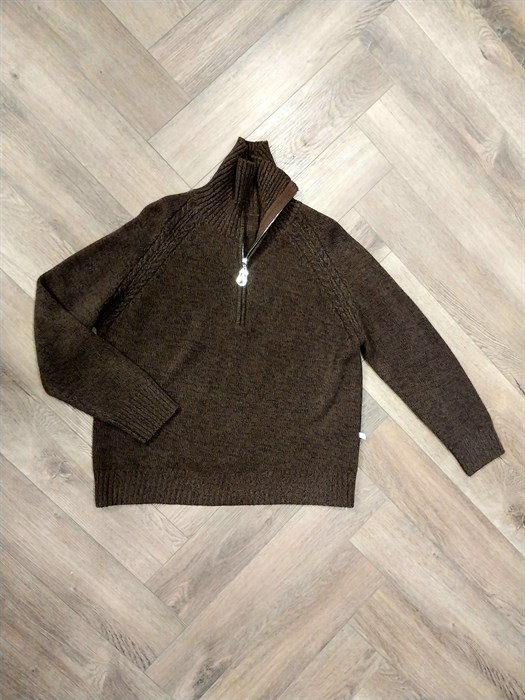 Свитер с молнией - фото 8885 Свитер с молнией - фото 8885