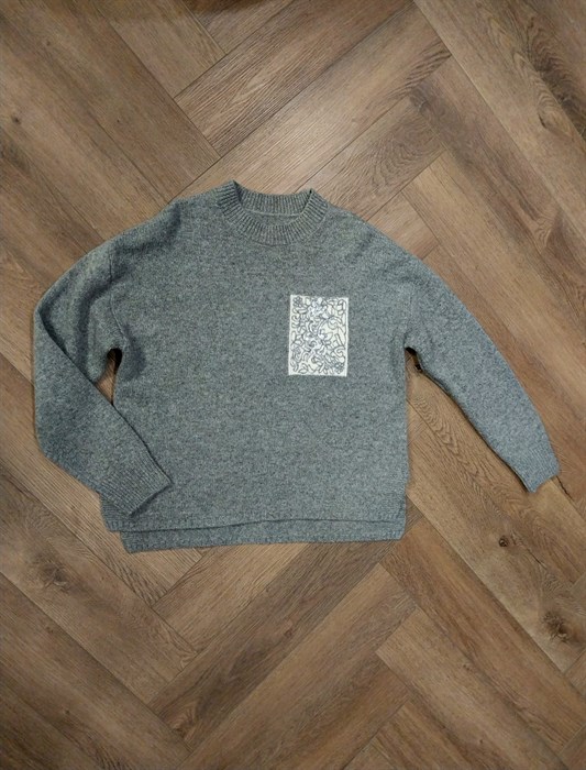 Джемпер с пайетками - фото 8895