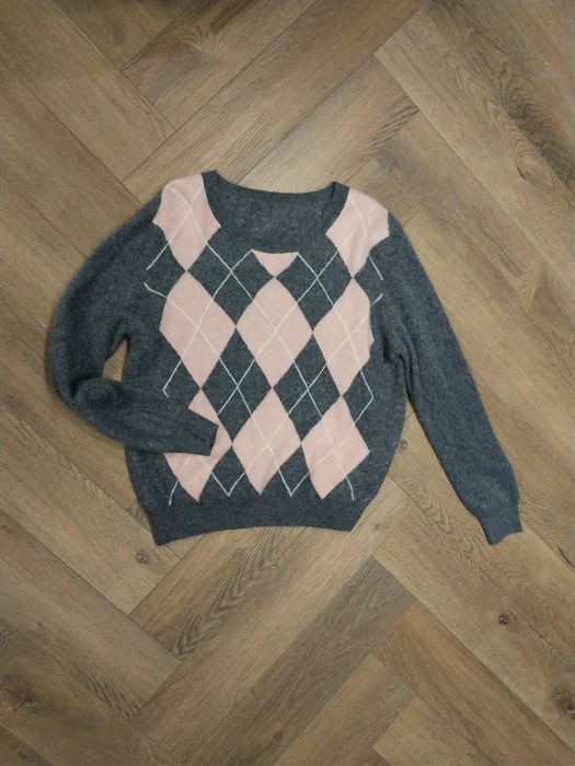 Джемпер Ромбы - фото 9048