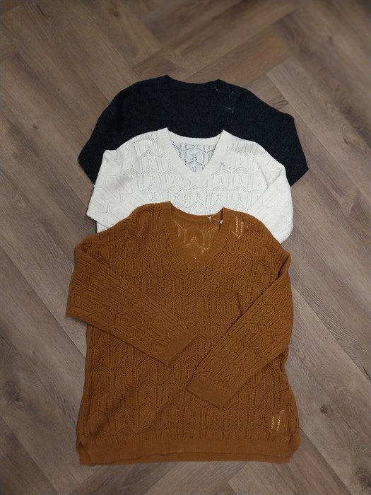 Джемпер ажурный ( мыс) - фото 9059