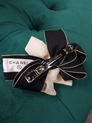 ЗАКОЛКА ДЛЯ ВОЛОС БАНТ CHANEL - фото 7648